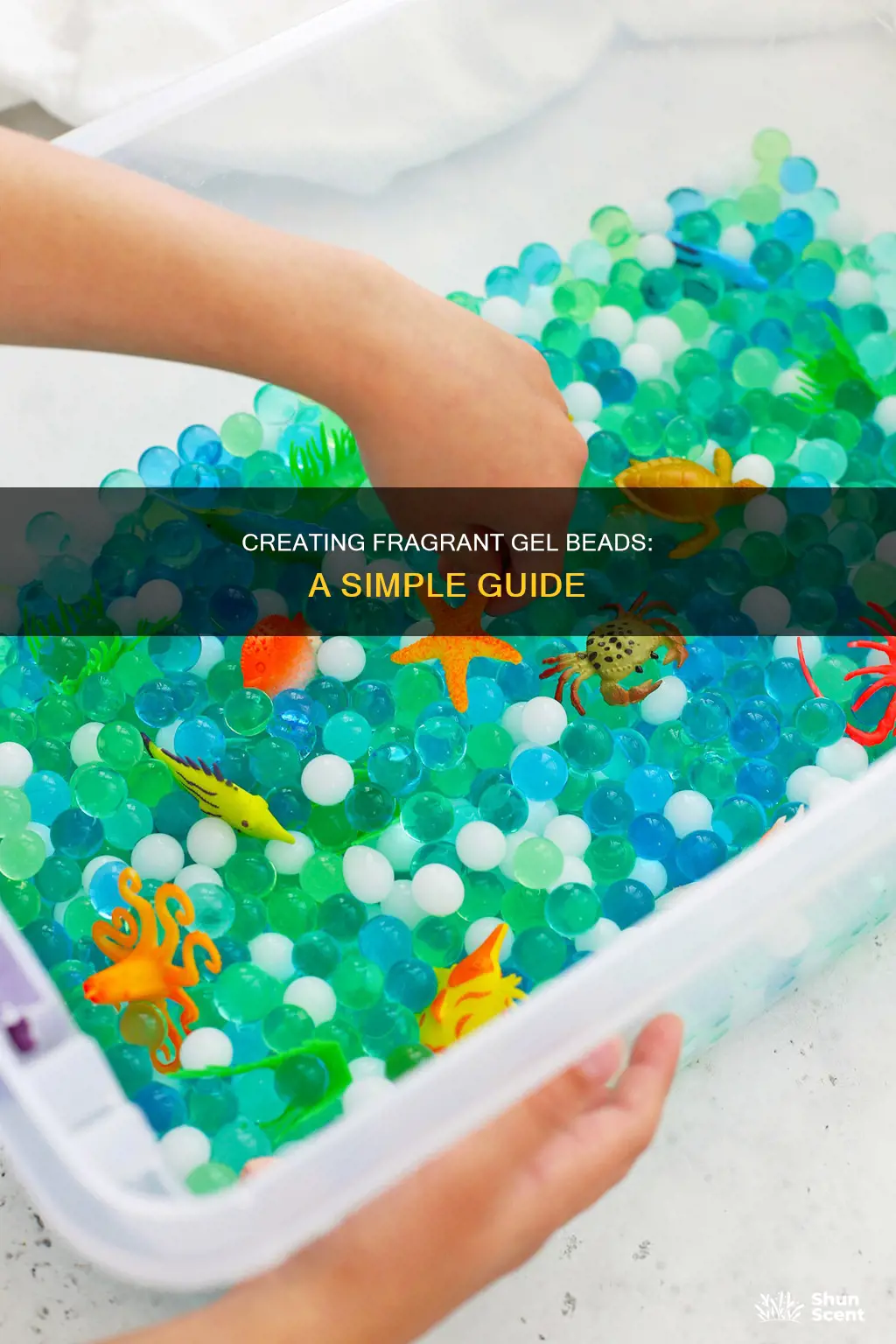 how to make fragrance gel beads