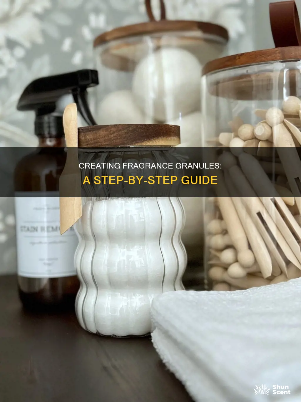 how to make fragrance granules