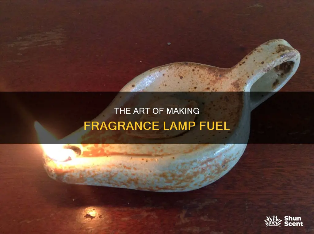 how to make fragrance lamp fuel