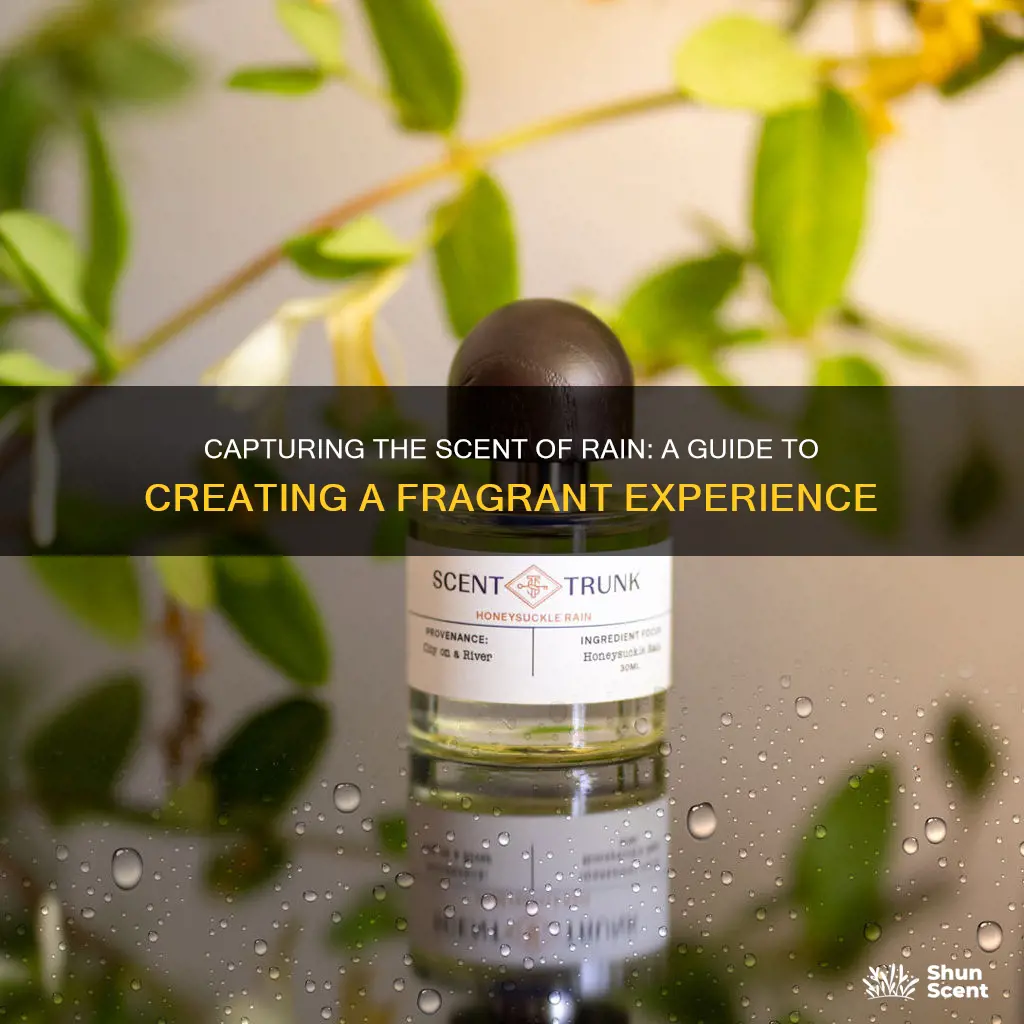 how to make fragrance of rain