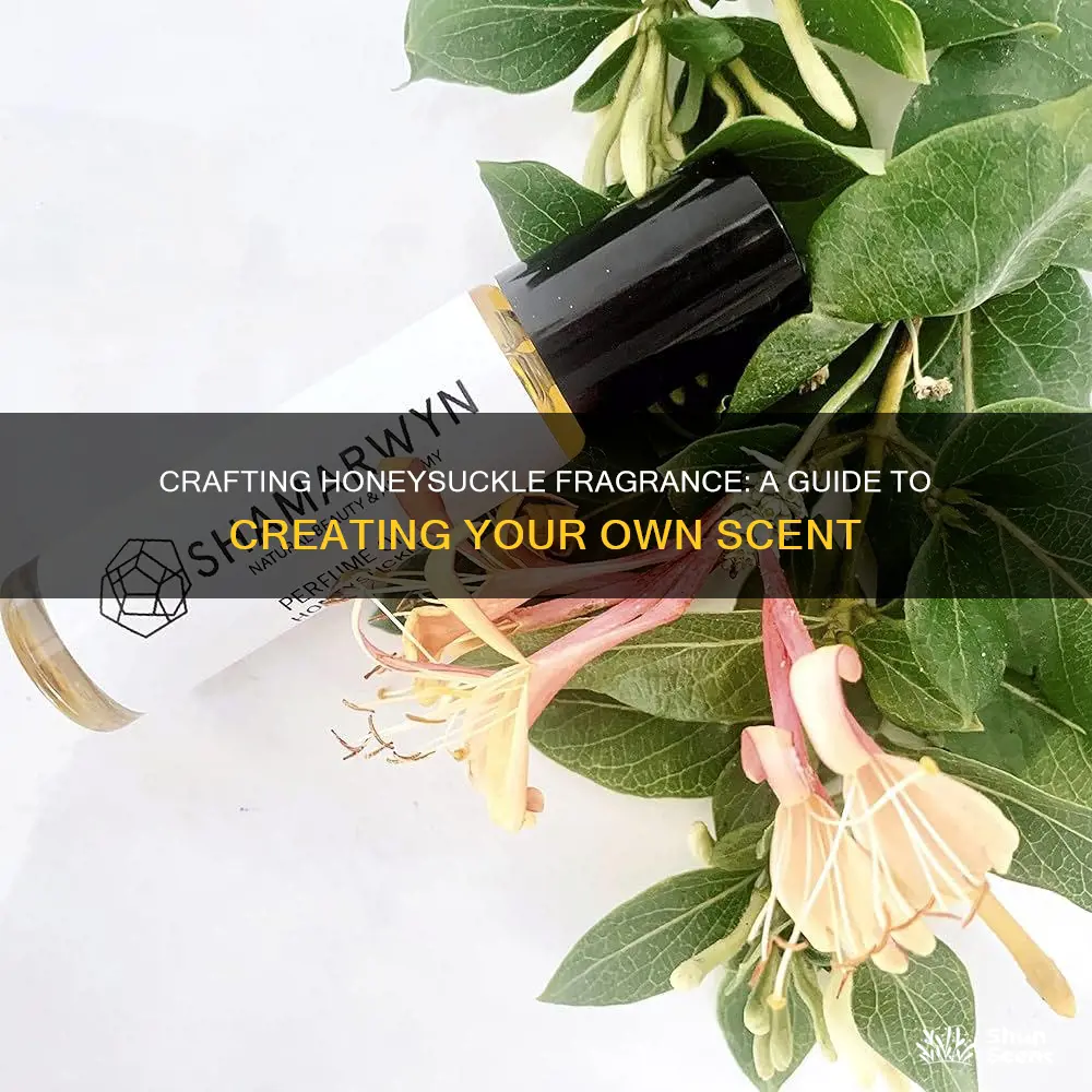 how to make fragrance oil out of honeysuckle