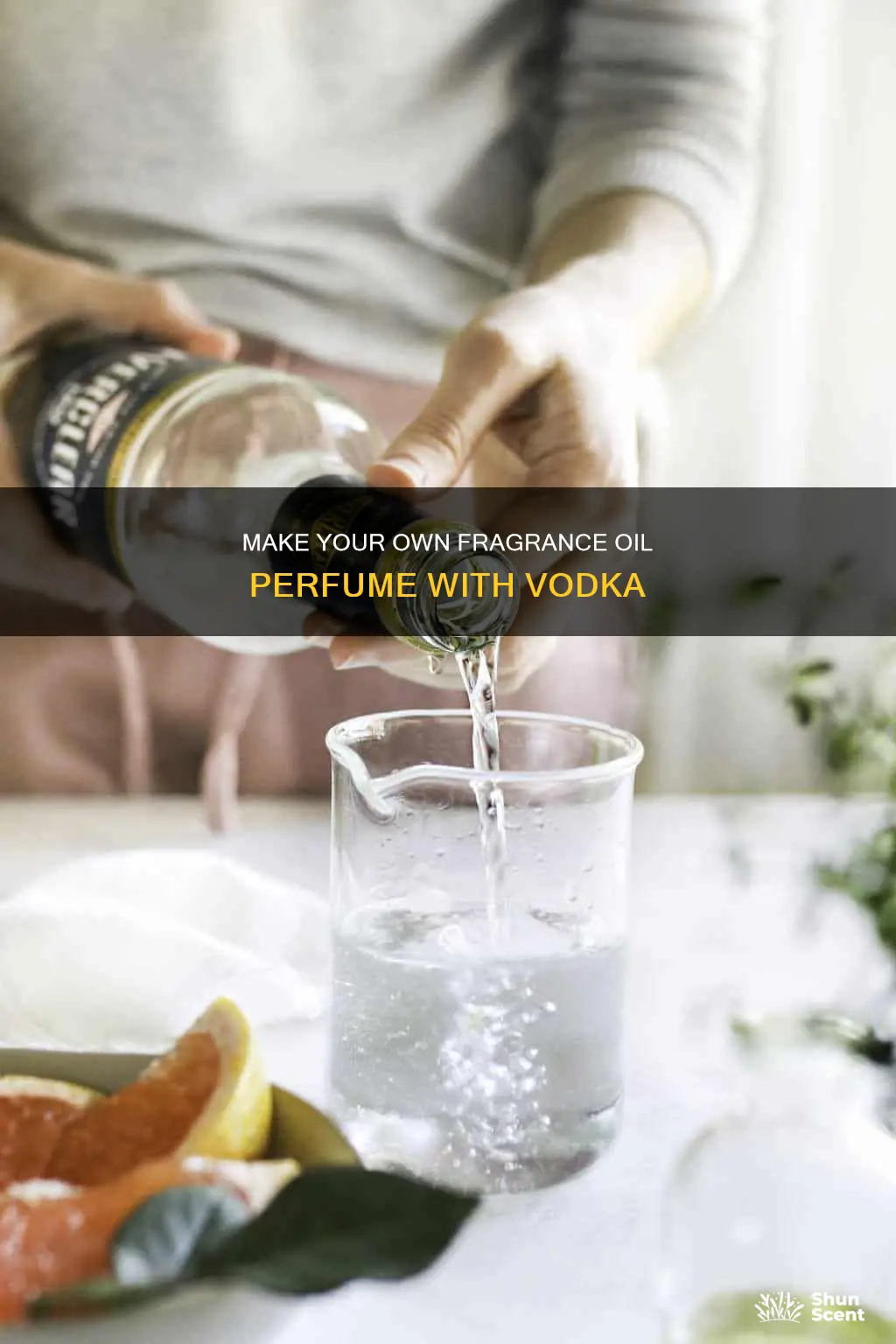 how to make fragrance oil perfume vodka