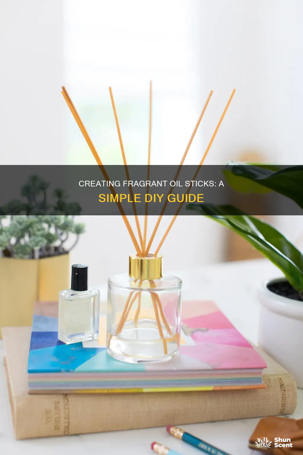 how to make fragrance oil sticks