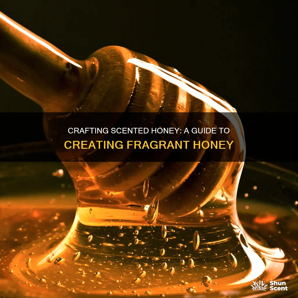 how to make fragrance out of bottled honey