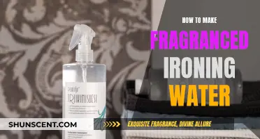 Natural Ironing Water: DIY Fragrant Fabric Softener