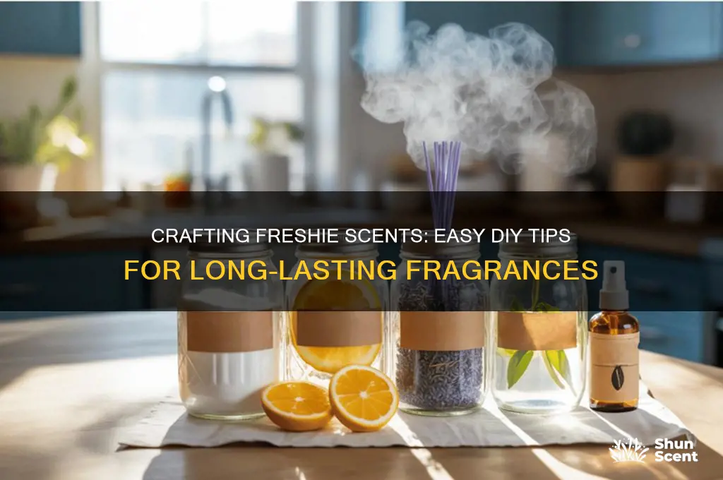 how to make freshie scents