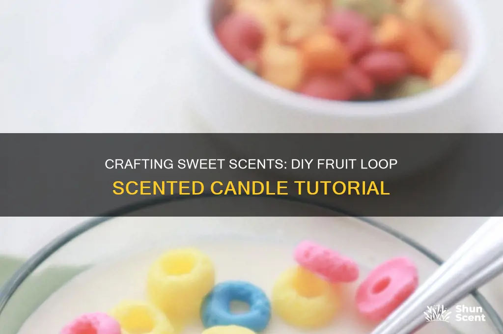 how to make fruit loop scented candles