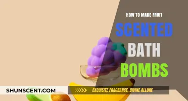 DIY Fruit Scented Bath Bombs: Easy Homemade Recipe Guide
