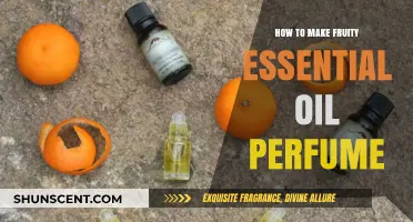 Creating Your Own Fruity Essential Oil Perfume