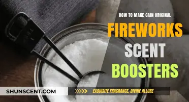 Crafting Gain Original Fireworks Scent Boosters: DIY Guide for Fresh Laundry