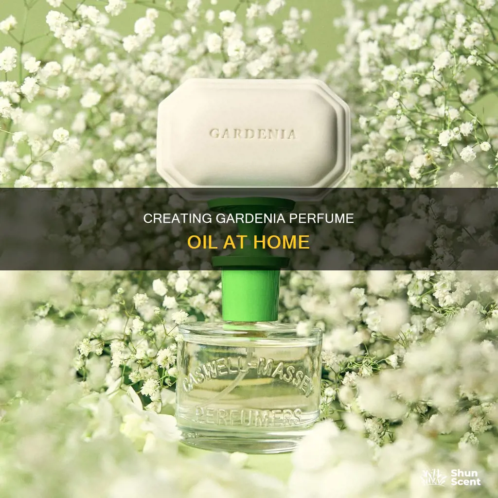 how to make gardenia perfume oil