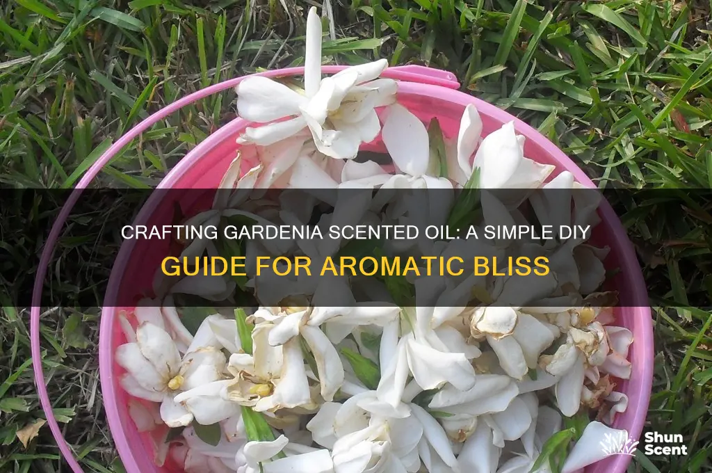 how to make gardenia scented oil