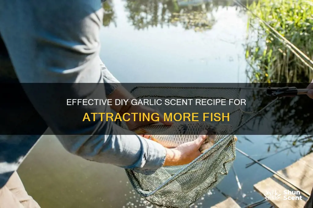how to make garlic scent for fishing