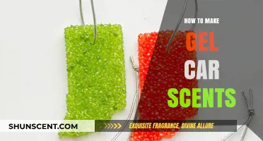 DIY Gel Car Scents: Easy Steps to Freshen Your Ride