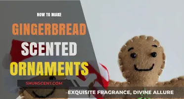 Crafting Gingerbread Scented Ornaments: A Festive DIY Guide