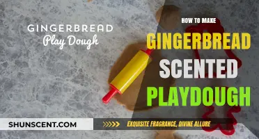 Craft Gingerbread Scented Playdough for Festive Sensory Fun