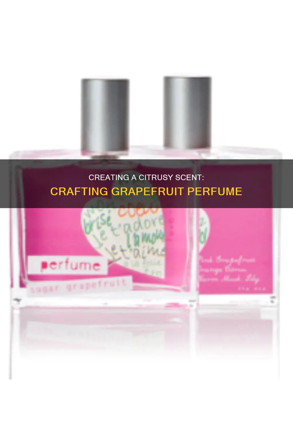 how to make grapefruit perfume