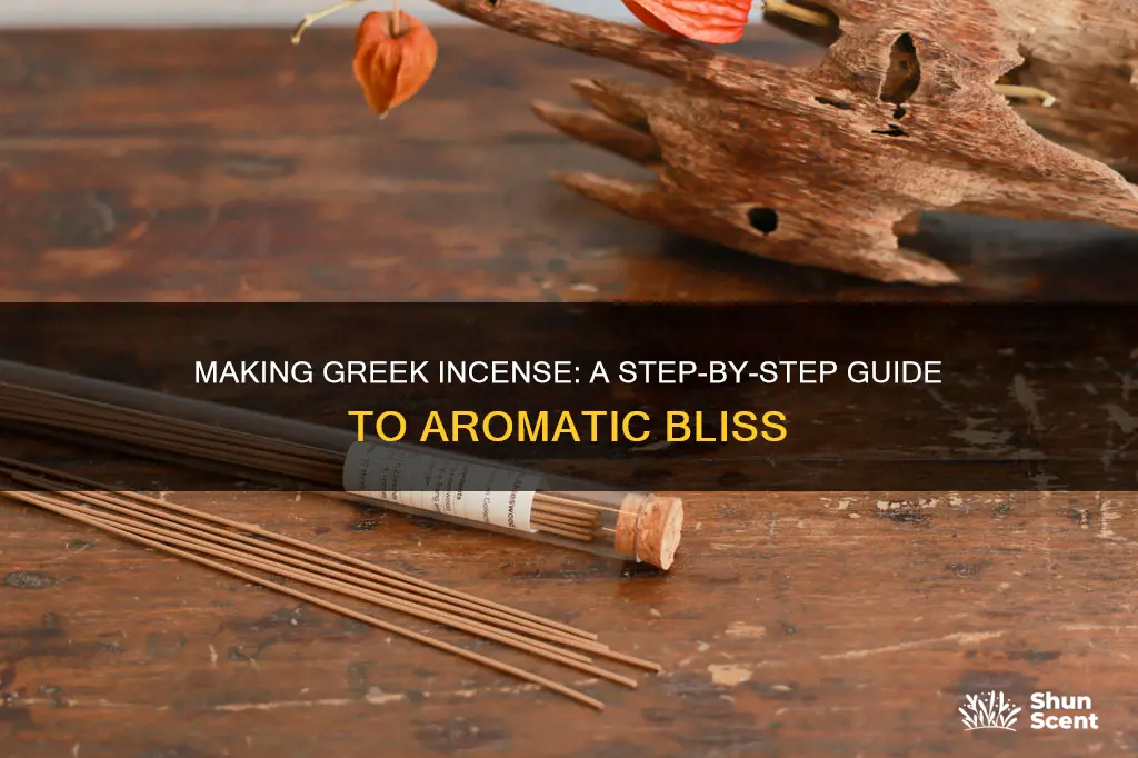 how to make greek incense