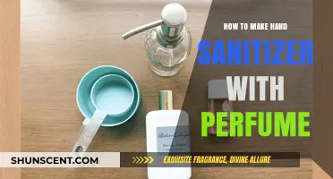 Make Hand Sanitizer Smell Better with Perfume