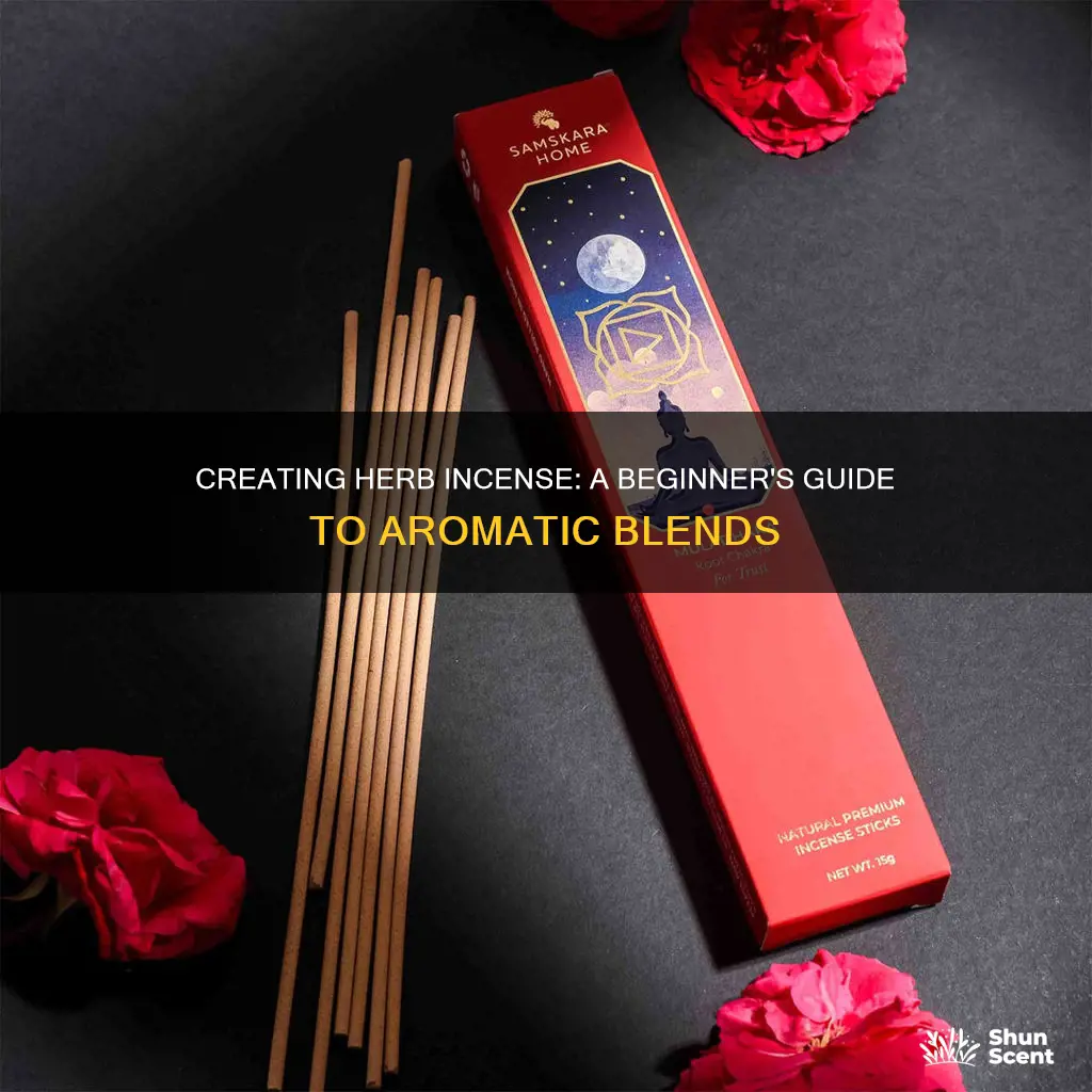 how to make herb incense