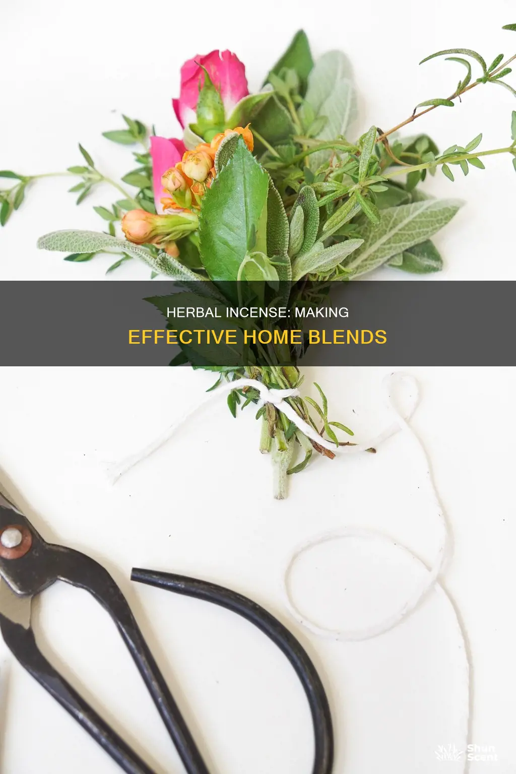 how to make herbal incense from home that really works