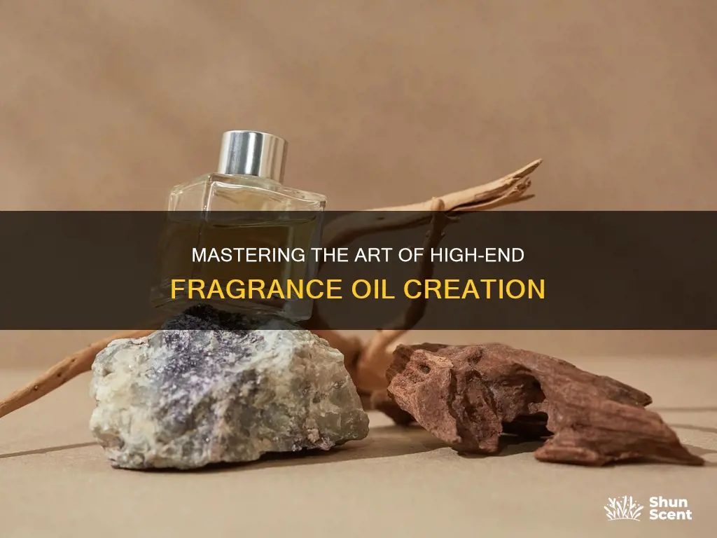 how to make high end concentrated fragrance oil