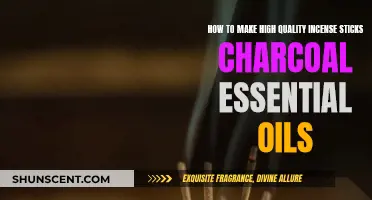Creating Incense: Charcoal, Essential Oils, and Quality Incense Sticks