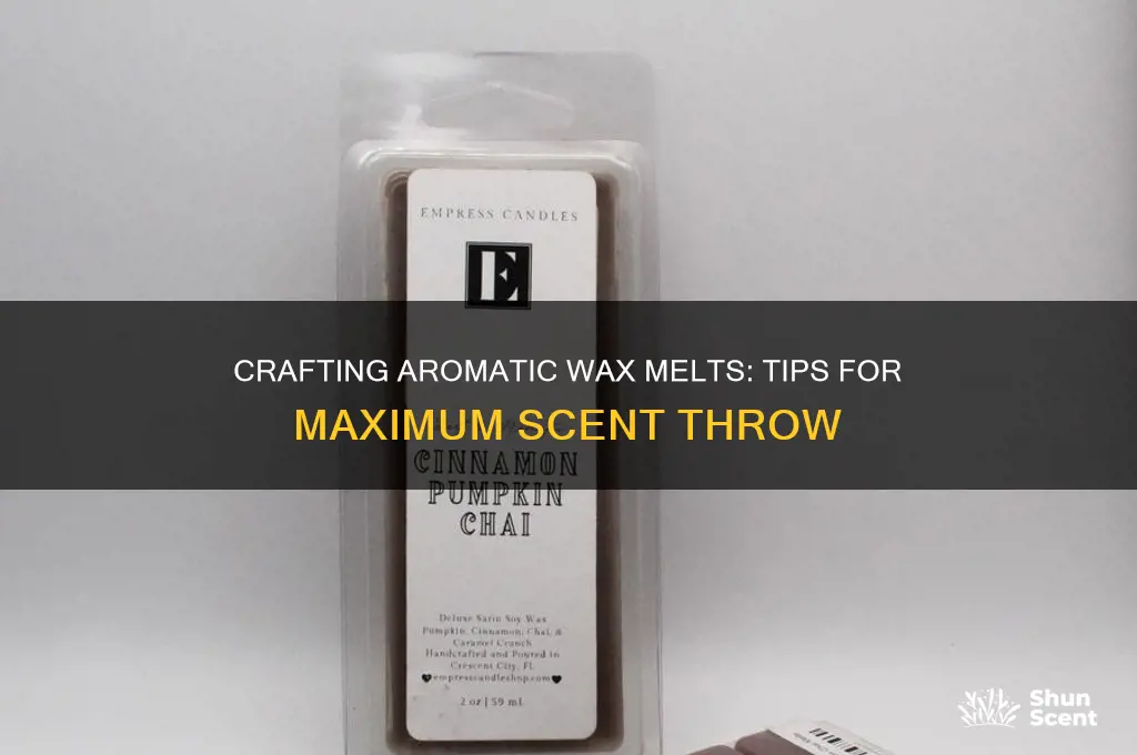 how to make highly scented wax melts