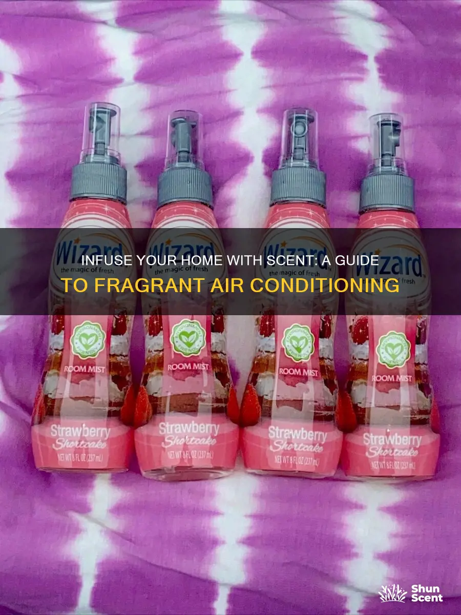 how to make home air condition blow fragrance