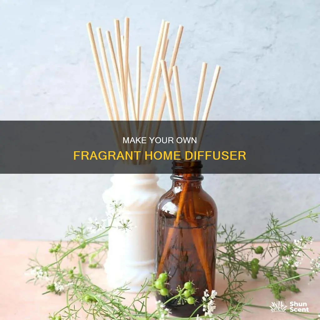 how to make home fragrance diffuser