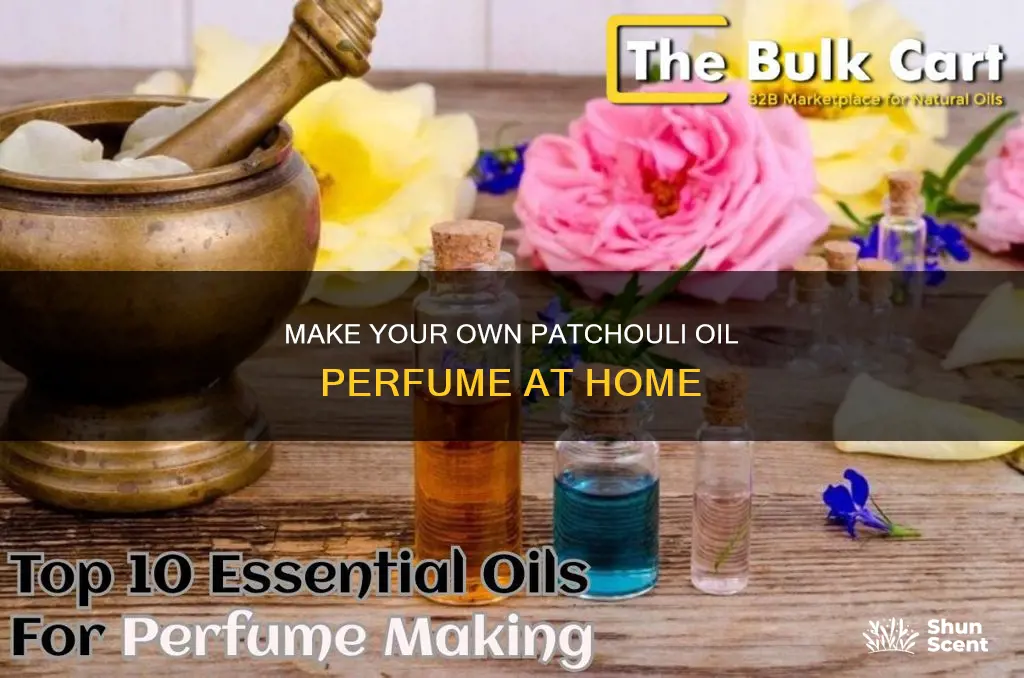 how to make home made pachouli oil perfume