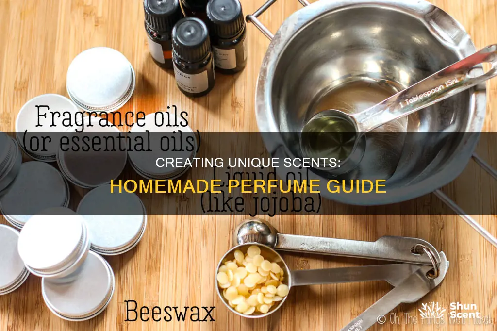 how to make homeade perfume