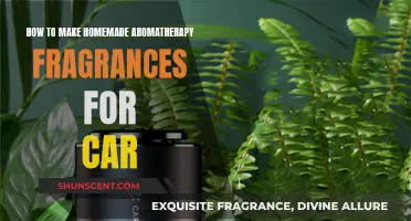 Natural Aromatherapy: Crafting Fragrant Car Scents at Home