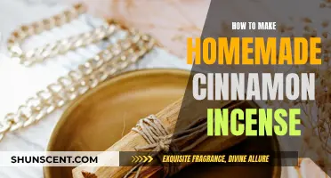 Make Your Own Cinnamon Incense at Home