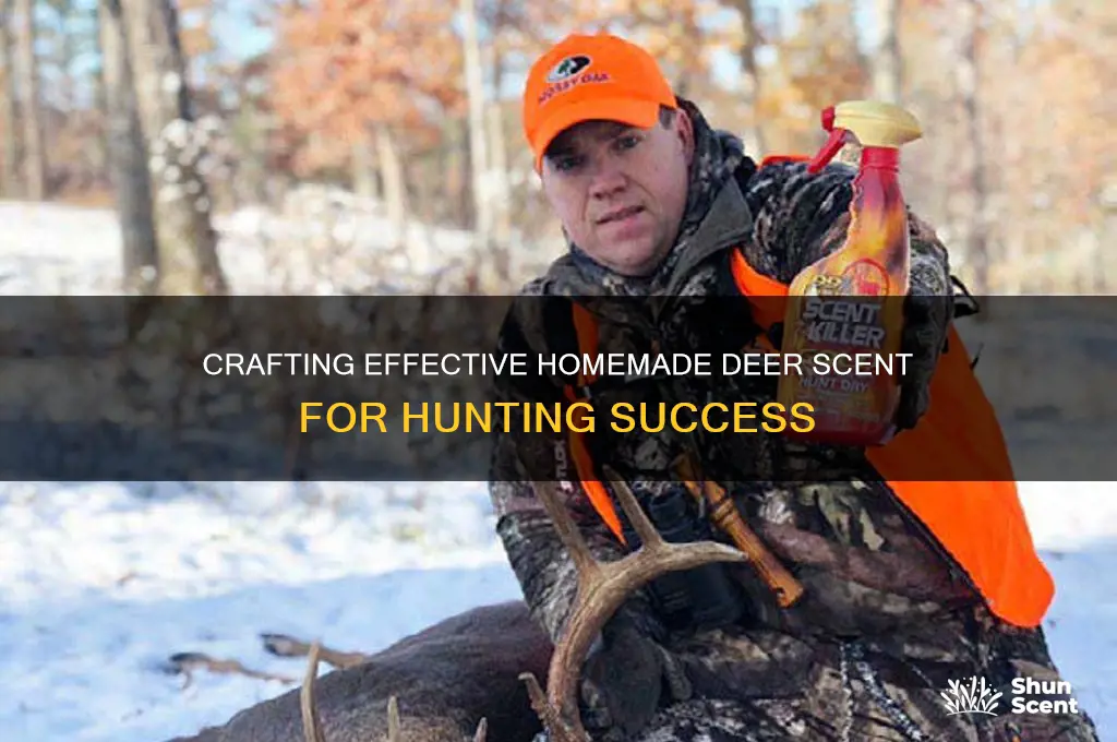 how to make homemade deer scent