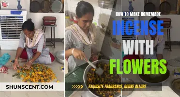 Making Floral Incense: Homemade Scents with Flowers