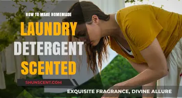 Crafting Fragrant Homemade Laundry Detergent: Simple Scented Solutions
