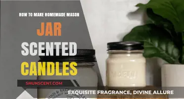 Crafting Aromatic Mason Jar Candles: A Simple DIY Guide