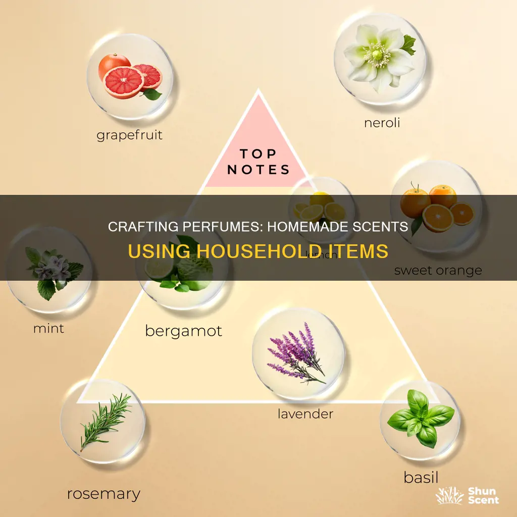 how to make homemade perfume with household items