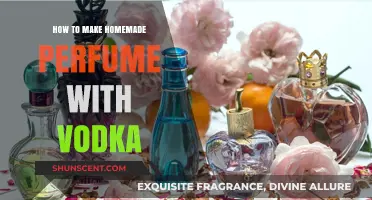 Make Your Own Perfume with Vodka at Home