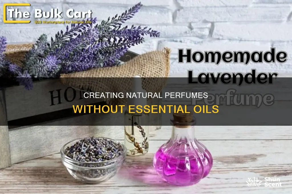 how to make homemade perfume without essential oils