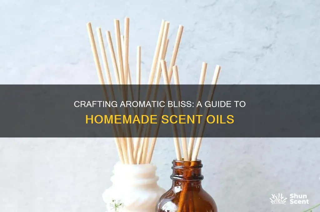 how to make homemade scent oils