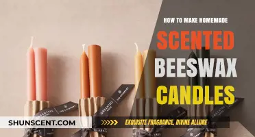 Crafting Aromatic Beeswax Candles: A Simple Homemade Guide