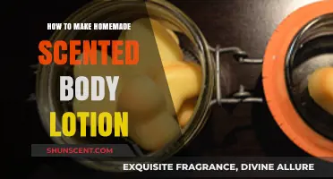 Craft Your Own Luxurious Scented Body Lotion at Home