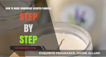 Crafting Aromatic Bliss: A Step-by-Step Guide to Homemade Scented Candles