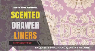 Crafting Fragrant Drawer Liners: Easy Homemade Scented Paper Tutorial