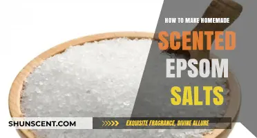 Crafting Aromatic Relaxation: A Guide to Homemade Scented Epsom Salts