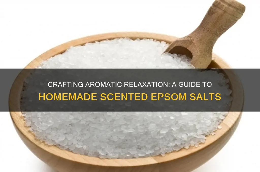 how to make homemade scented epsom salts