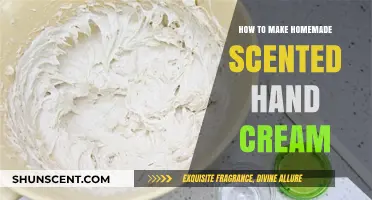 Craft Luxurious Homemade Scented Hand Cream: Easy DIY Recipe