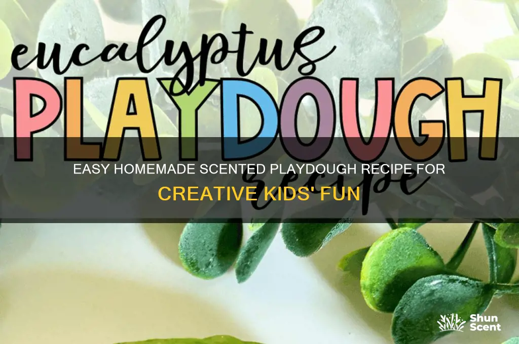how to make homemade scented playdough